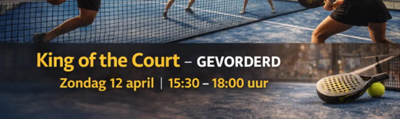 King of the Court - Gevorderd (vaste duo's)