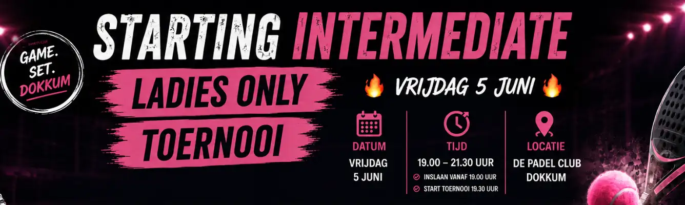 Starting Intermediate -Ladies Only