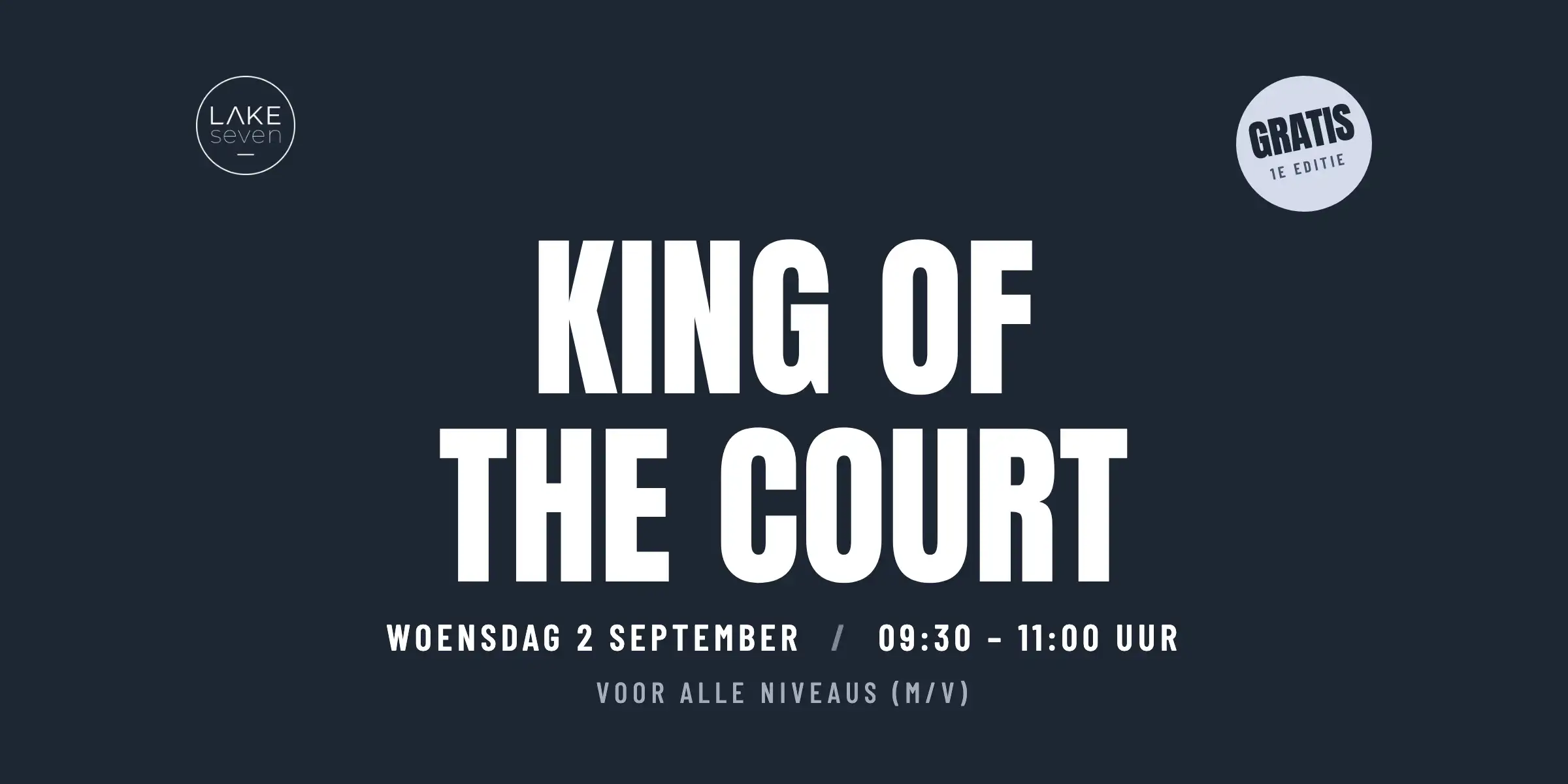 KING OF THE COURT (GRATIS) 2 SEPTEMBER