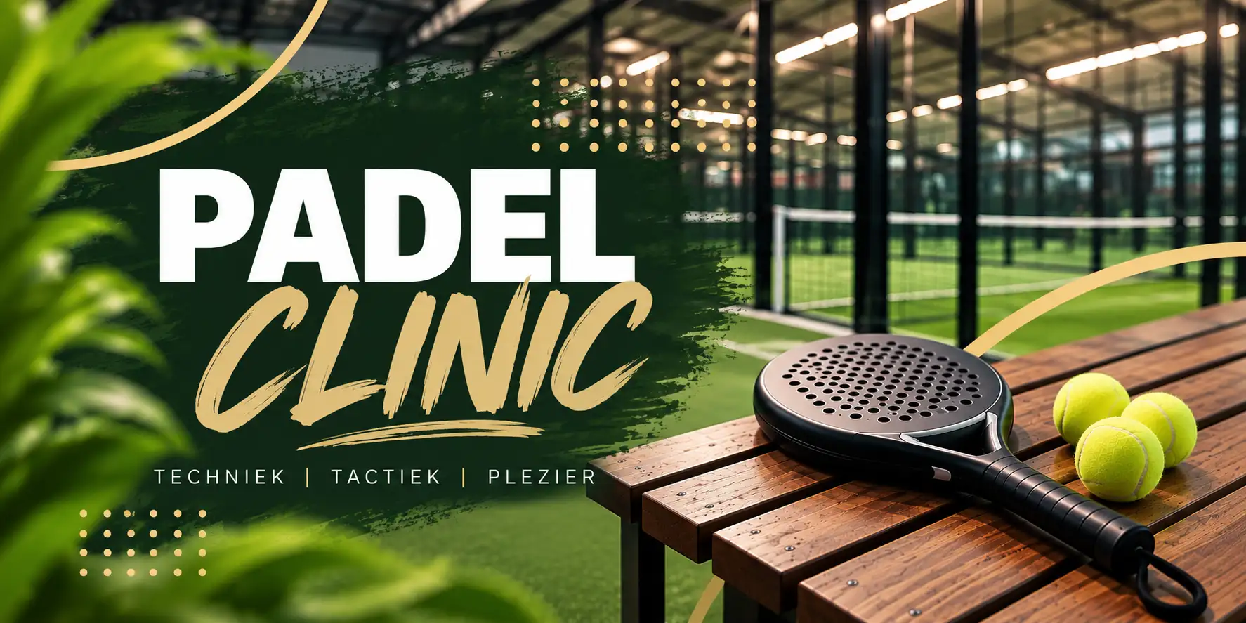 Padelclinic 'positiespel' | Niveau 6-7