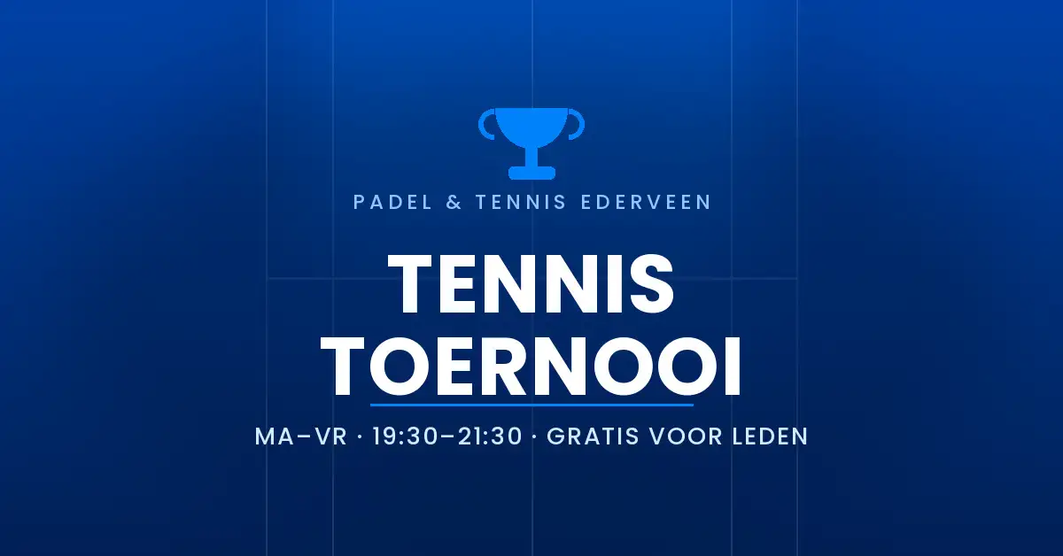 Tennis Toernooi
